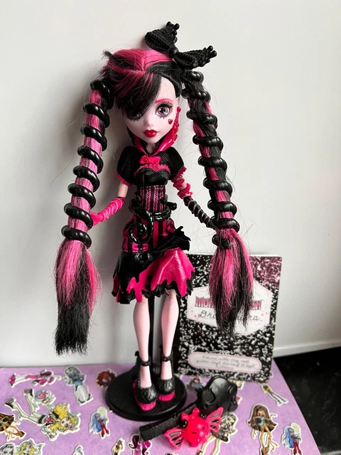 B 6 MONSTER HIGH Sweet Screams Draculaura Doll With Accessories Ex Cond 215.00 PicClick UK